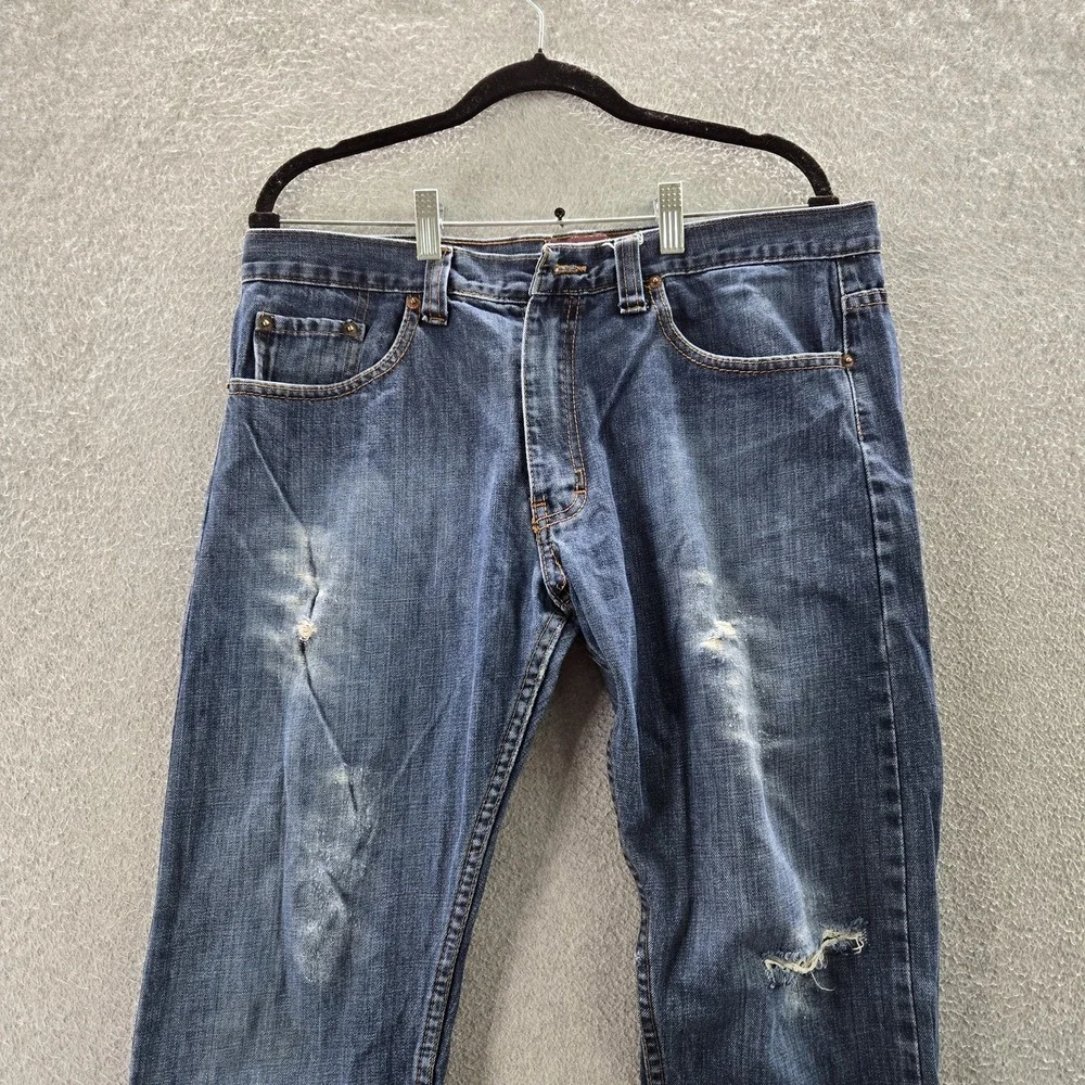 Levi's 511 Men Jeans 34X32 Blue Denim Skinny 31